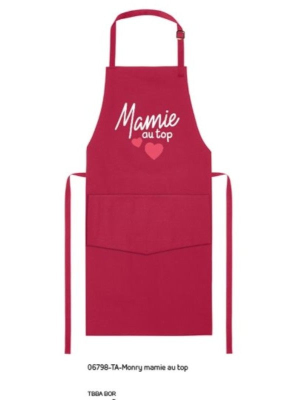 TABLIER ADULTE MAMIE AU TOP