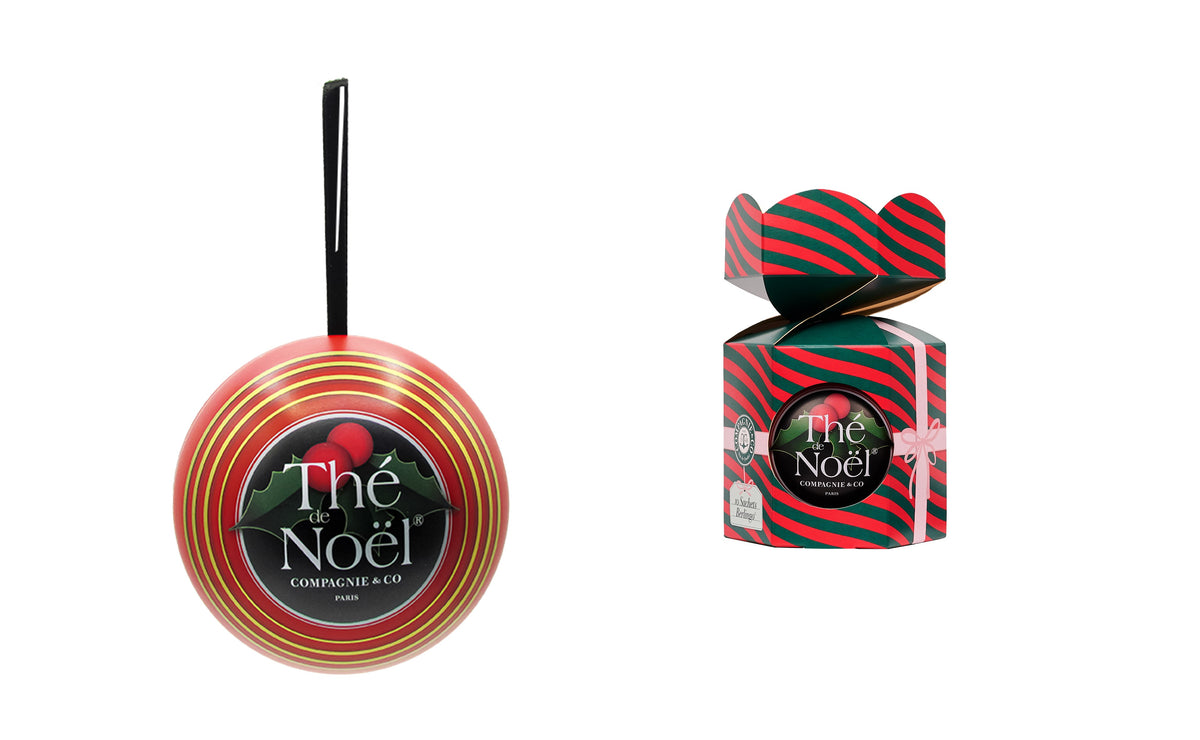 CRACKER BOULE 10 SACHETS THE DE NOËL