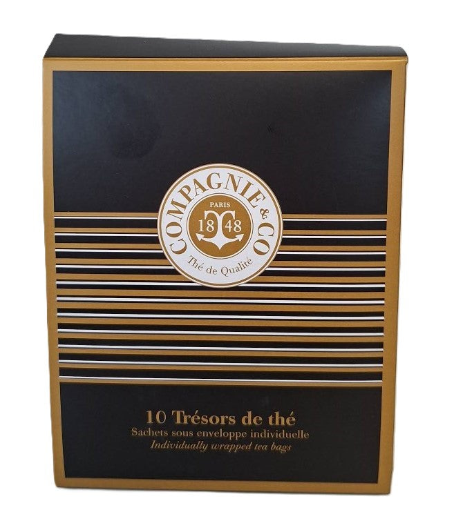 COFFRET POCHETTE 10 SACHETS THE (5 SAVEURS)