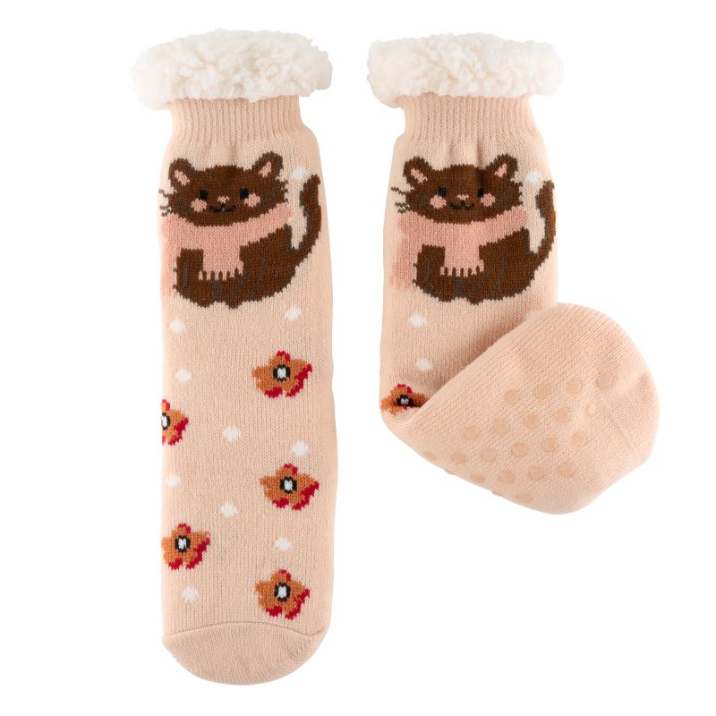 CHAUSSETTE SHERPA CHAT RECHAUFFE