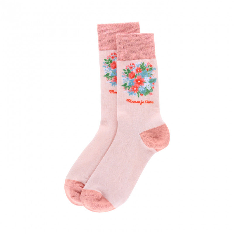 CHAUSSETTE NEC MAMAN JE T'AIME