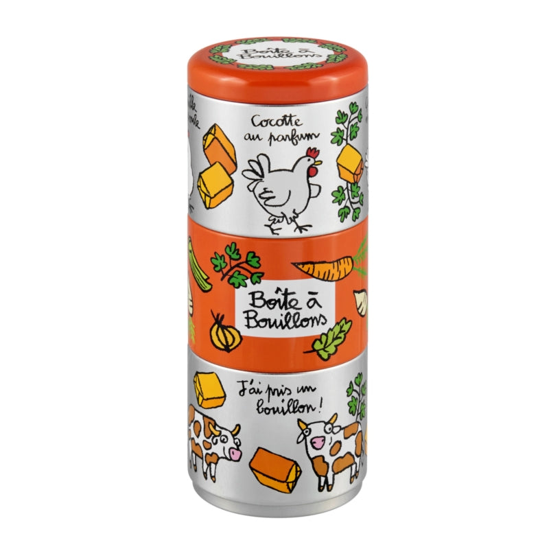 BOITE EMPILABLE BOUILLONS - AU PARFUM