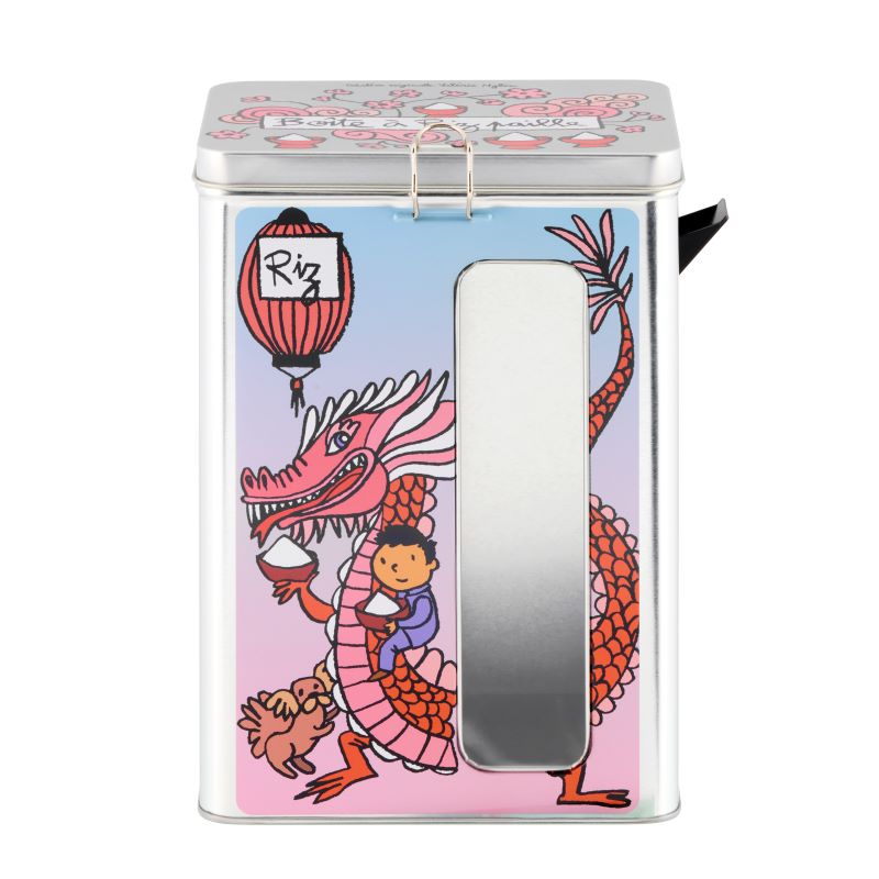 BOITE À FENÊTRE RIZ (+ BEC VERSEUR) PAILLE