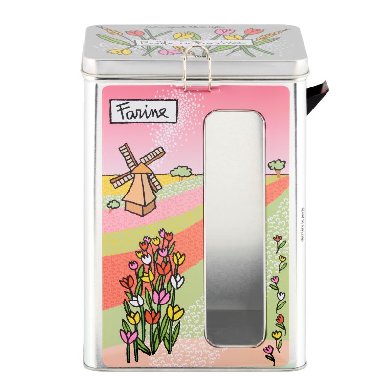 BOITE À FENÊTRE FARINE (+ BEC VERSEUR) TULIPES