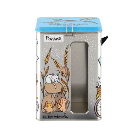BOITE METAL FARINE ENFARINEE