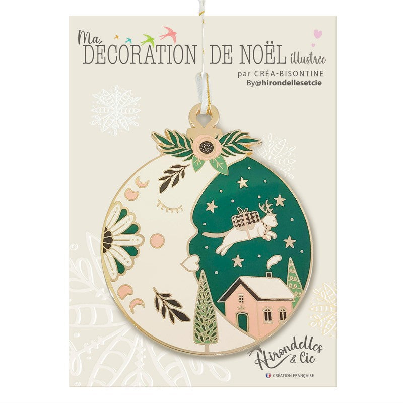 DECORATION DORE LUNE