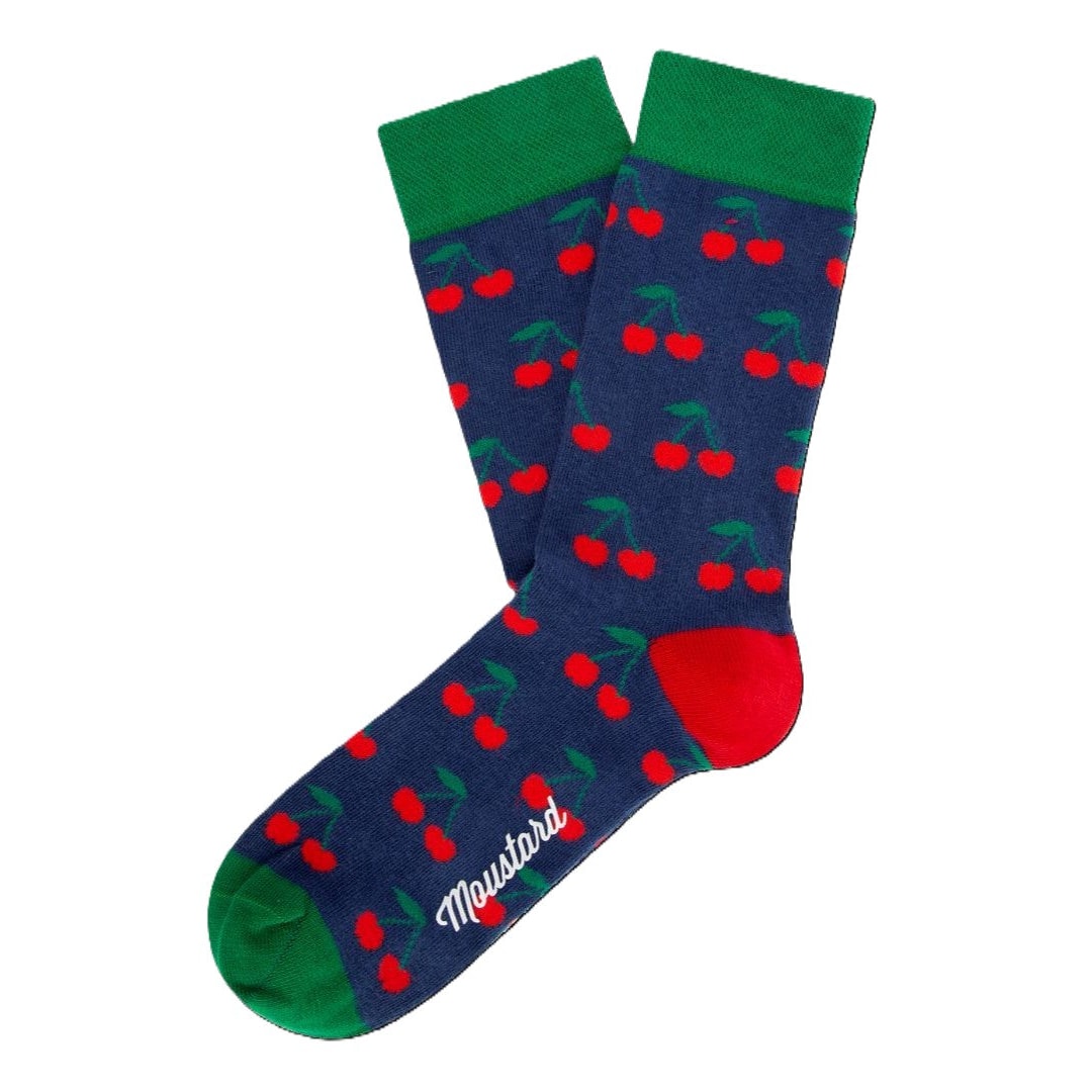 CHAUSSETTE CERISE HOMME