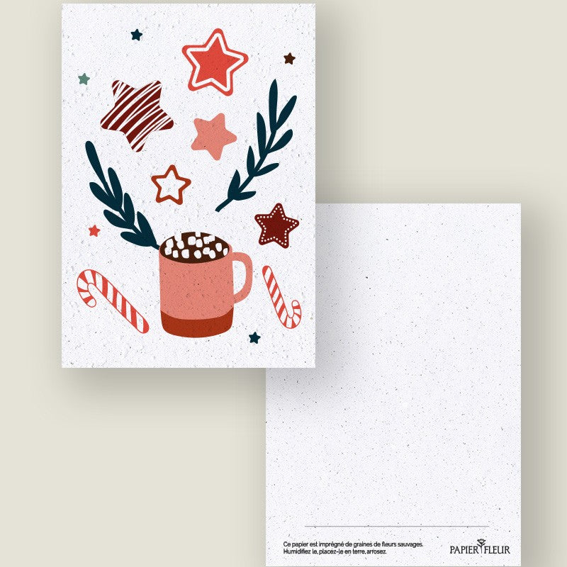 CARTE A PLANTER - DOUCEUR DE NOËL