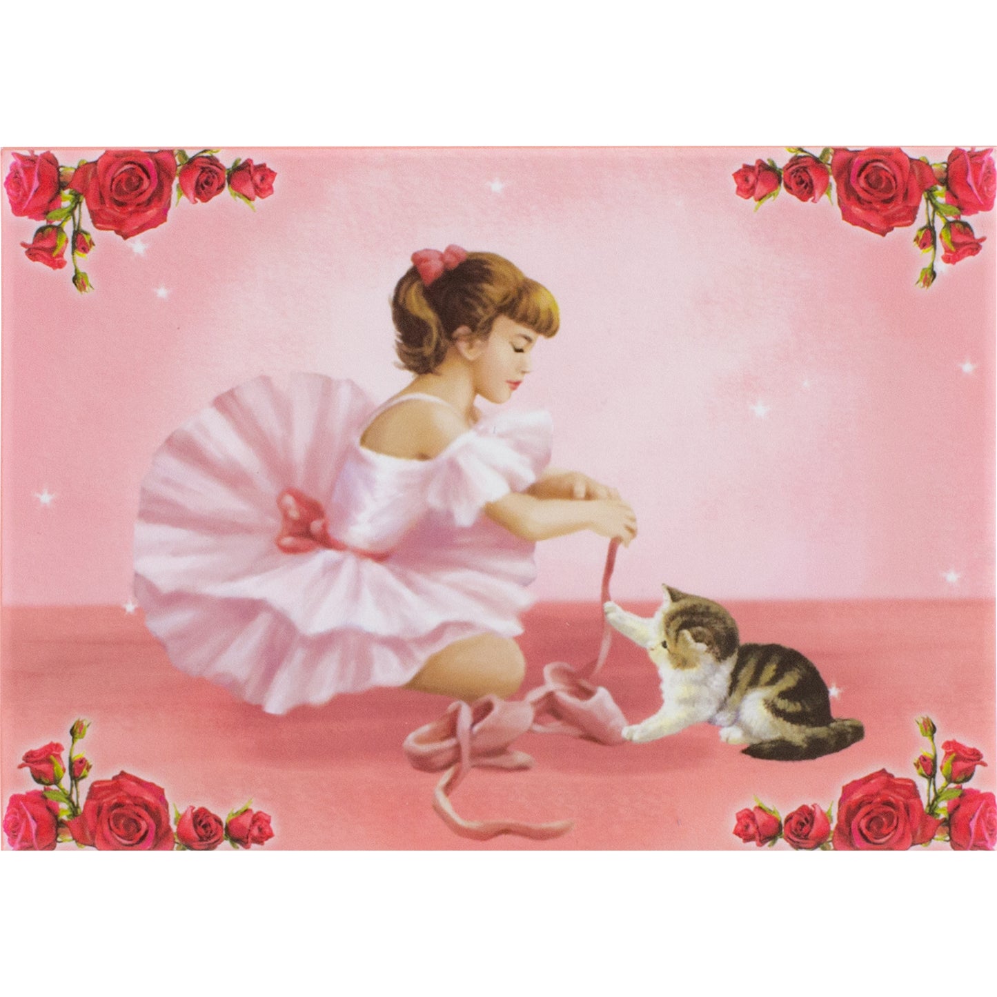 BOITE MUSIQUE RECTANGLE CHATON - 9548