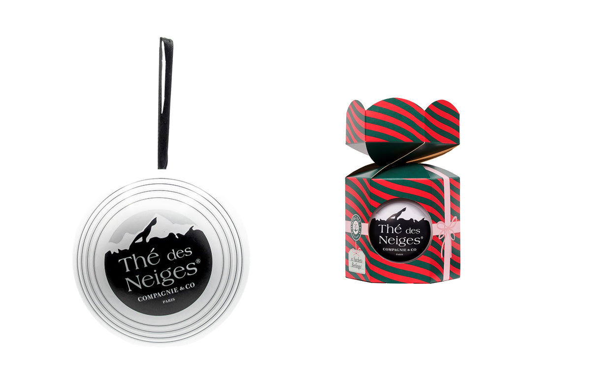 CRACKER BOULE 10 SACHETS THE DES NEIGES