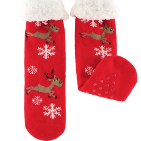 CHAUSSETTE SHERPA 2 RENNES ROUGE