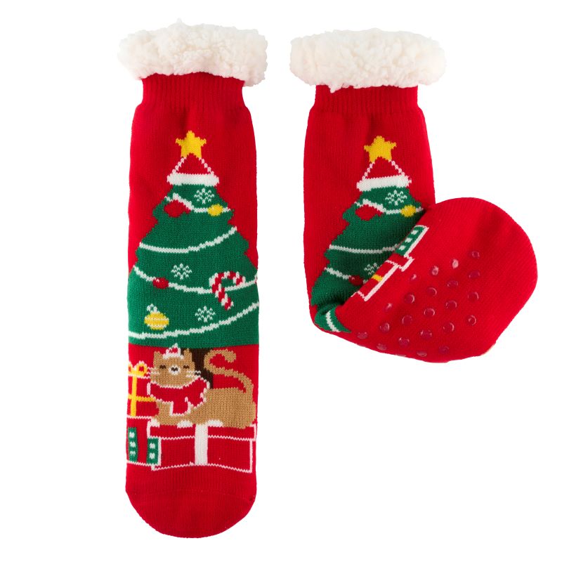 CHAUSSETTE SHERPA CHAT SAPIN