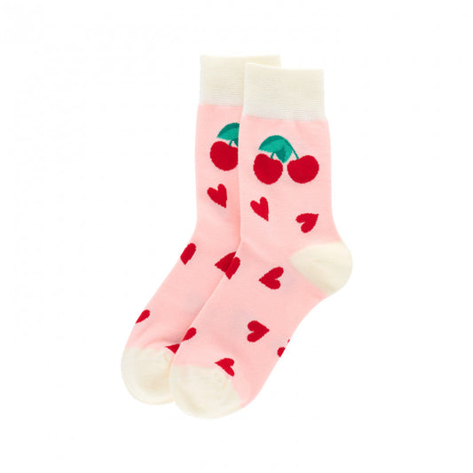 CHAUSSETTE NEC CERISE