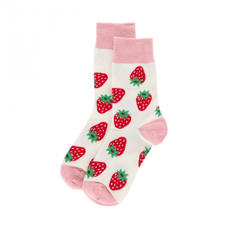 CHAUSSETTE NEC FRAISE