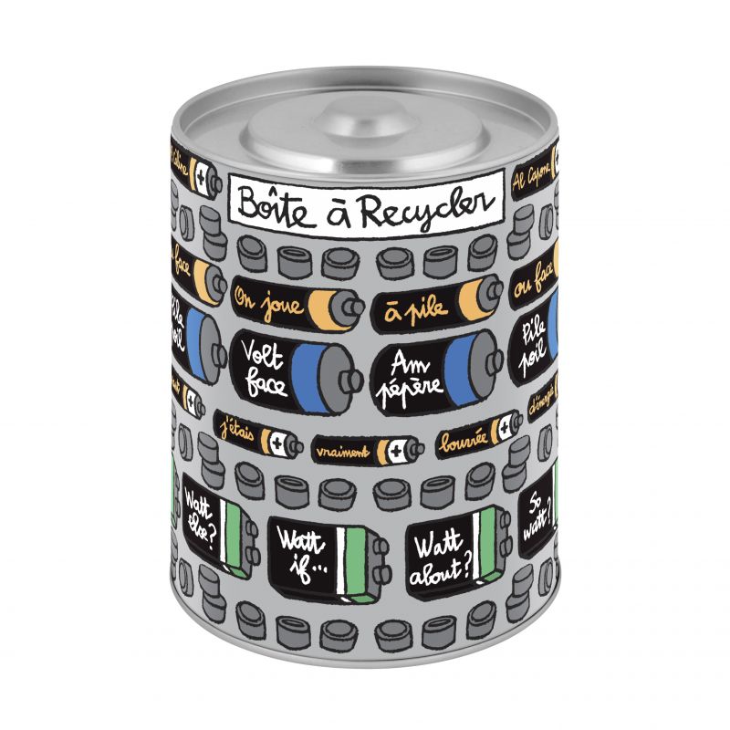 BOITE METAL PILES