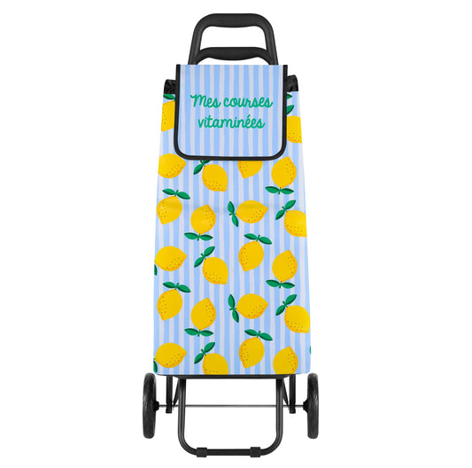 CHARIOT DE COURSES CITRONS