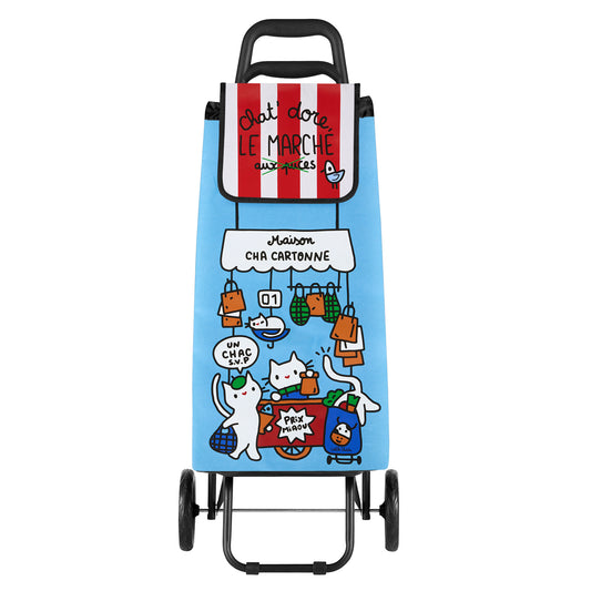 CHARIOT DE COURSES ISOTHERME CHAT'DORE LE MARCHE