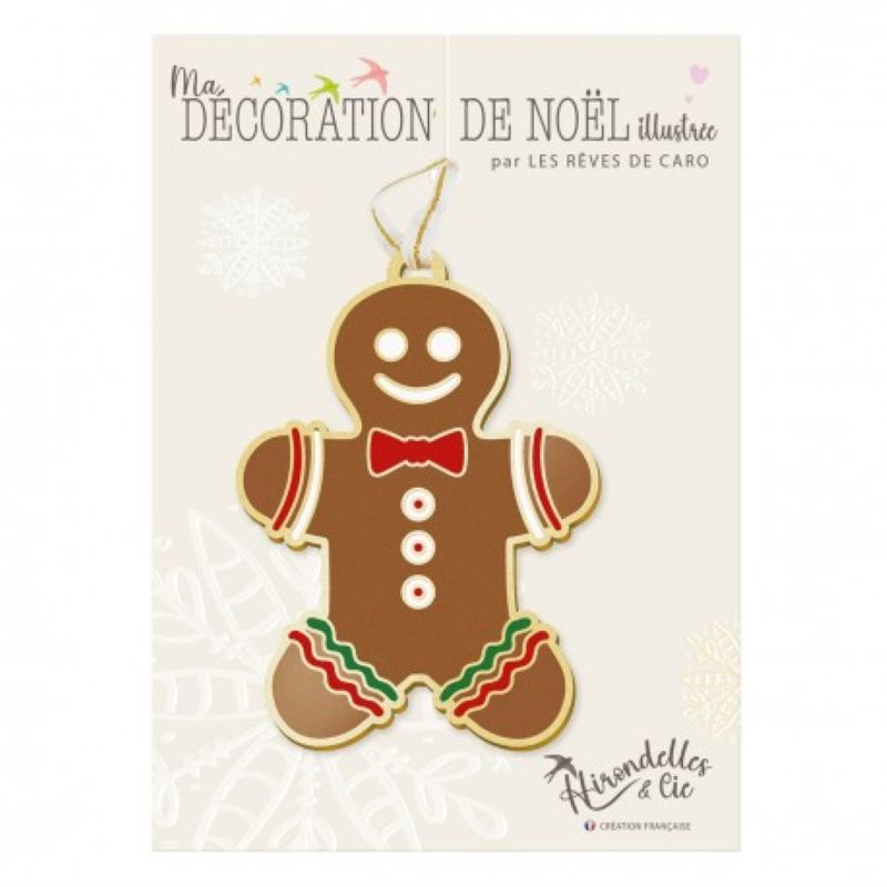 DECORATION DORE MR GINGERBREAD