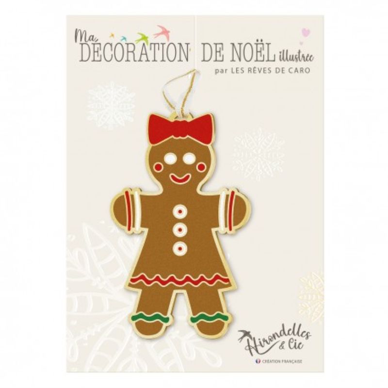 DECORATION DORE MRS GINGERBREAD