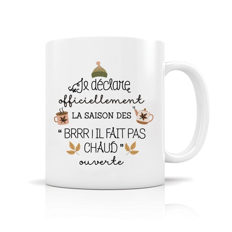 MUG + BOITE JE DECLARE OFFICIELLEMENT