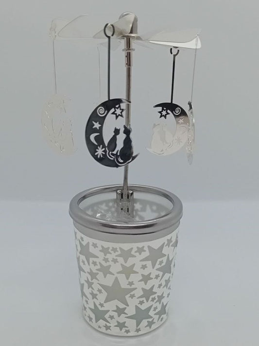 5919 - CARROUSEL CHAT SUR LA LUNE
