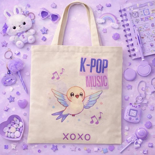 TOTE BAG K-POP MUSIC