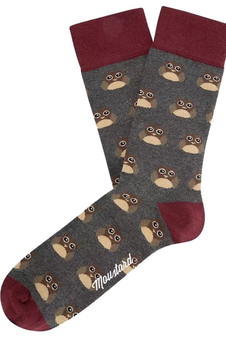 CHAUSSETTE HIBOUX HOMME