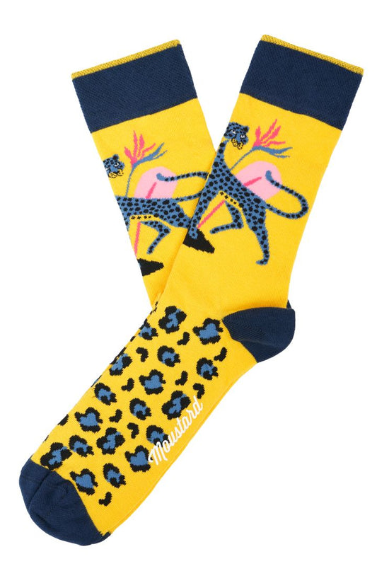 CHAUSSETTE LEOPARD HOMME