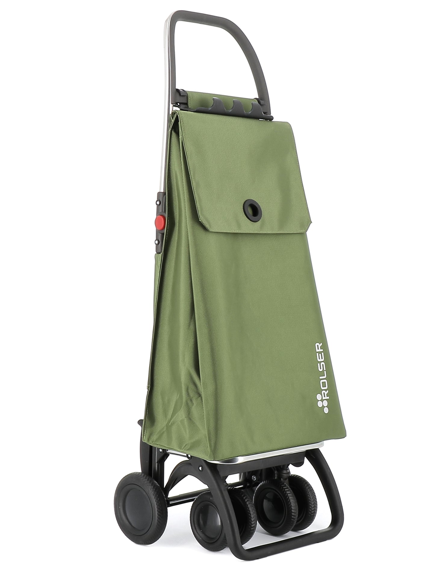 CHARIOT 4 ROUES PIVOTANTES PLIABLE KAKI