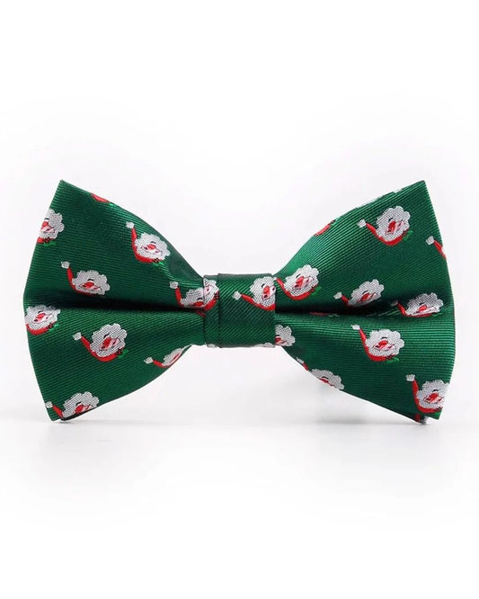 NOEUD PAP. PERE NOEL VERT - 10402
