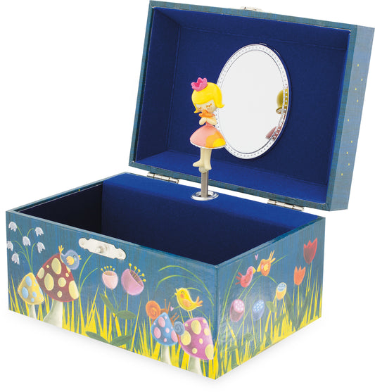 BOITE MUSIQUE RECTANGLE GRENOUILLE - 9501