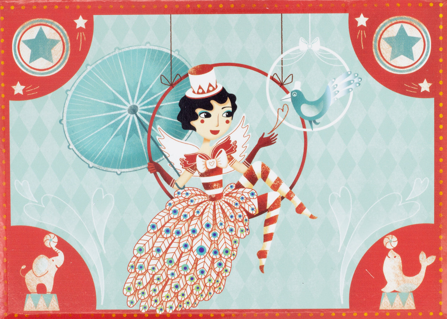 BOITE MUSIQUE RECTANGLE CABARET - 9532