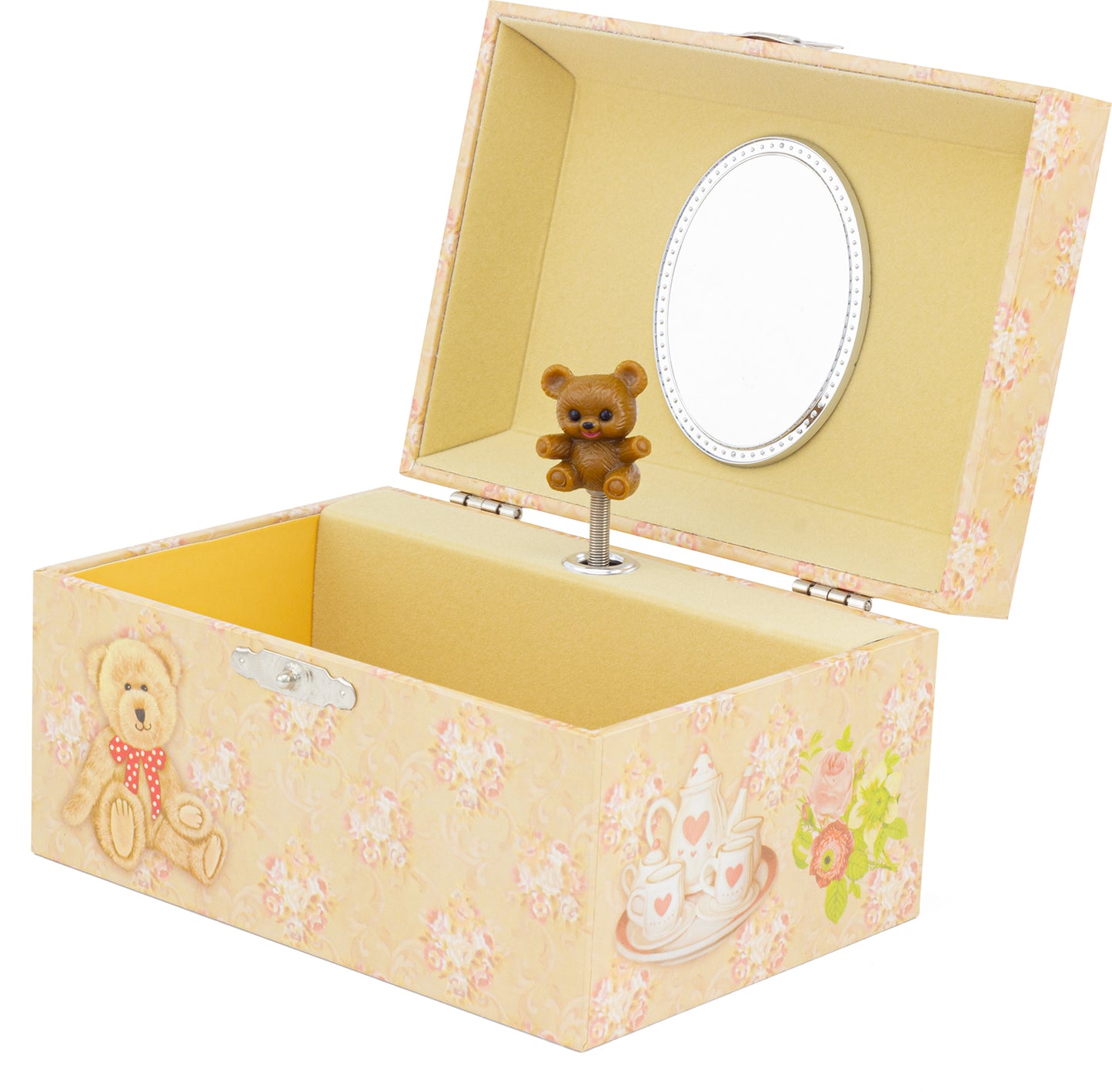BOITE MUSIQUE RECTANGLE OURS - 9546