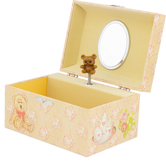 BOITE MUSIQUE RECTANGLE OURS - 9546