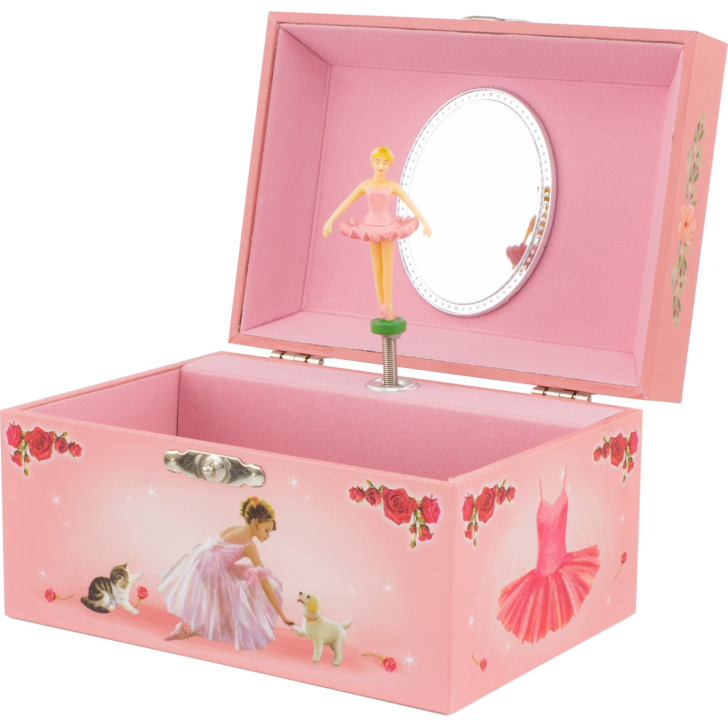 BOITE MUSIQUE RECTANGLE CHATON - 9548