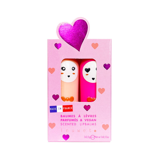 DUO BAUME A LEVRES COFFRET CARLA