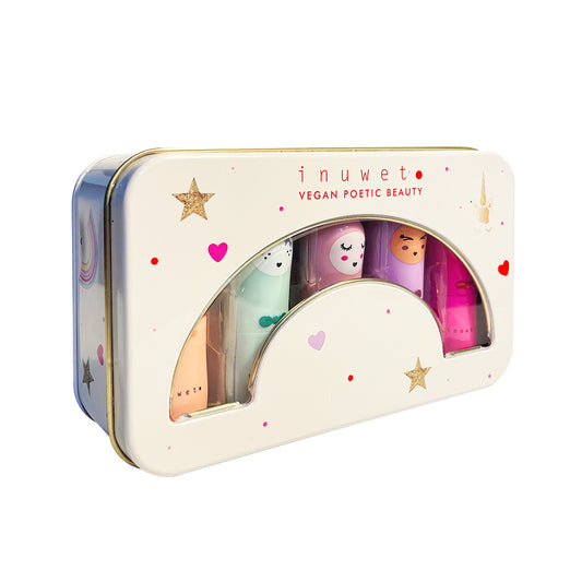 SET 5 BAUMES A LEVRES METAL HOUSE OF WINTERLAND