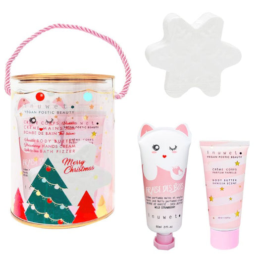 SET NEIGE : CREME + BEURRE CORPS + TABLETTE BAIN