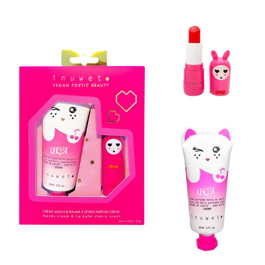 COFFRET CREME MAINS ET BAUME A LEVRES